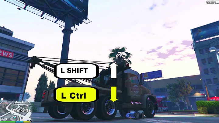 GTA 5: Ways To Hook Vehicle With The Tow Truck